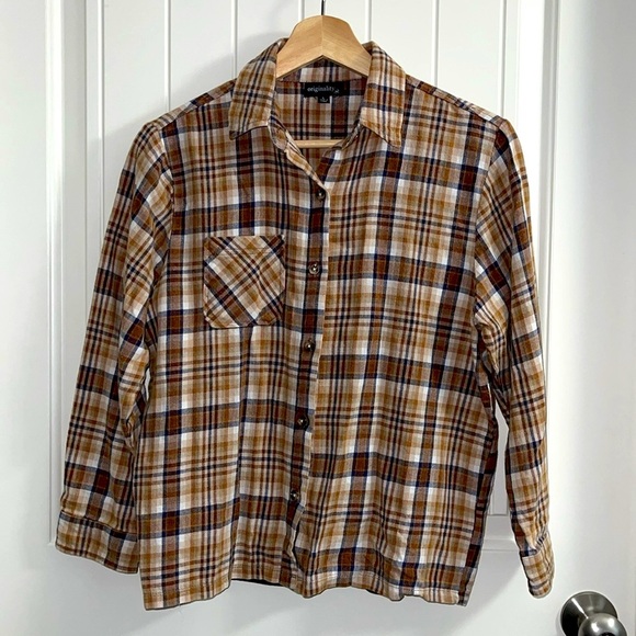 Flannel Girls Size L Tops, Shirts & T-Shirts for Girls - Picture 5 of 5